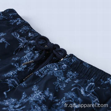 Maillots de bain shorts pour hommes en polyester Maillots de bain sexy pour hommes bleus